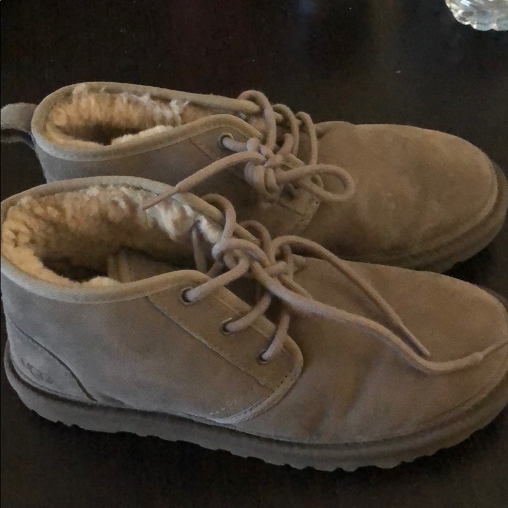 Lightly warn UGH chukka boots